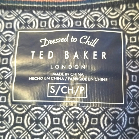 Ted Baker Hoodie Dressed to Chill Blue Gray - Picture 6 of 8